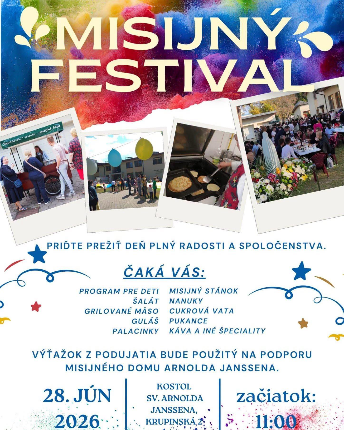 Bratislava, misijny festival, plagat