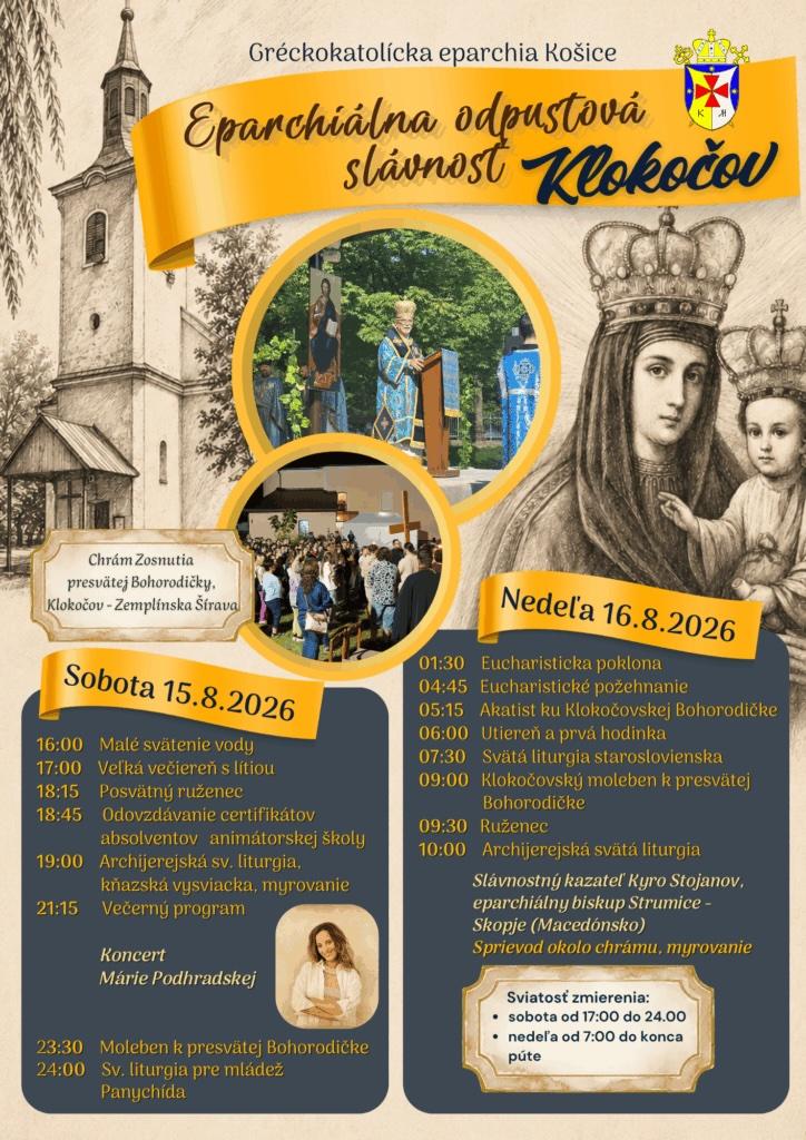 Klokocov odpust plagat